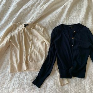 Set of Jackie Lightweight Wool Cardigan